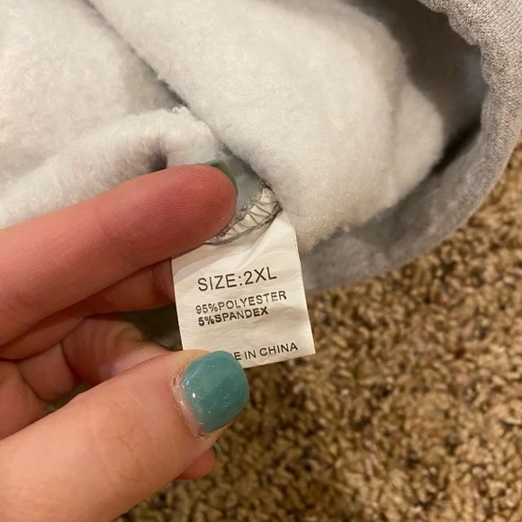 Grey Quarter Zip - Picture 2 of 2